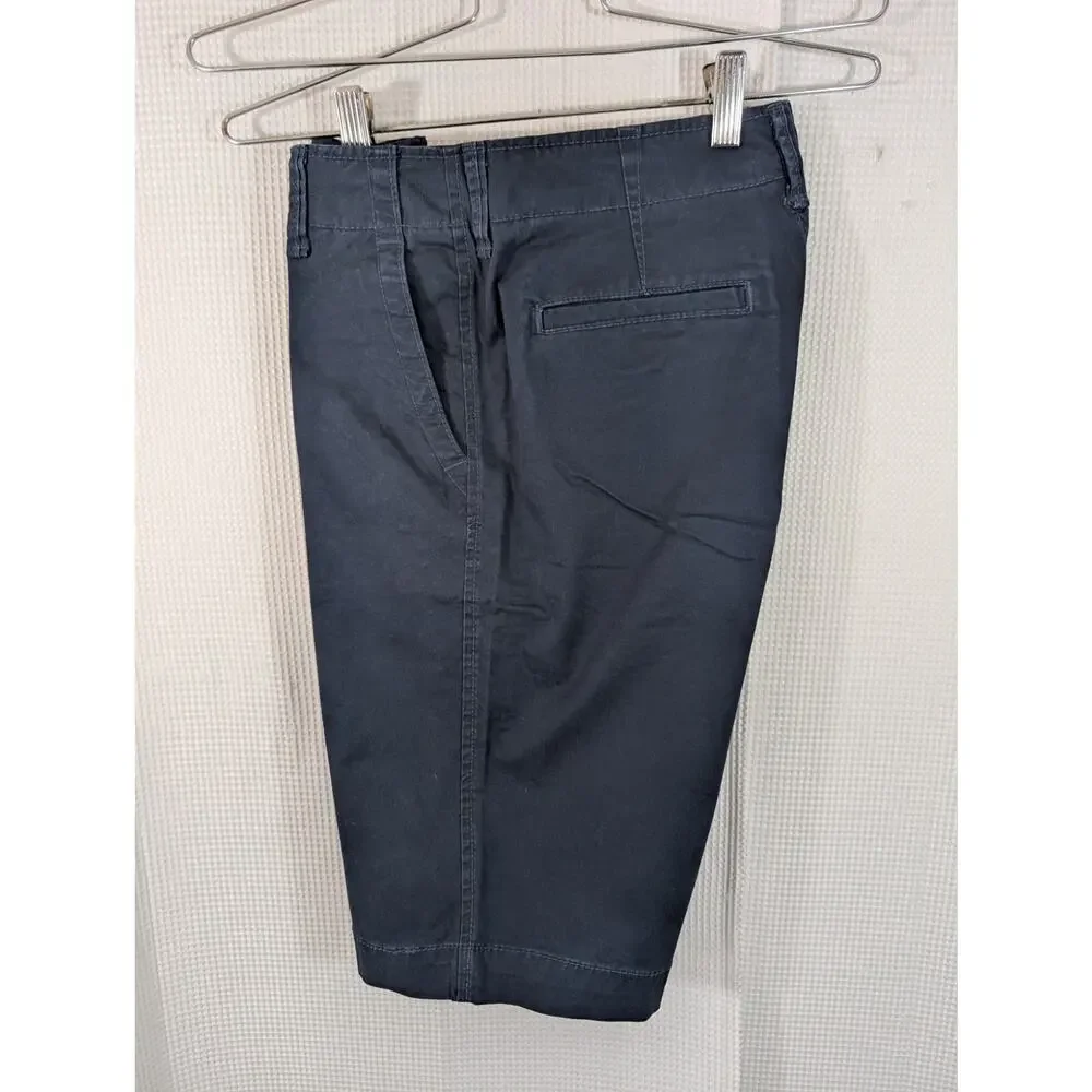 NWT! AEROPOSTALE! NAVY BLUE LONGBOARD BELOW THE KNEE STRETCH COTTON SHORTS! 28